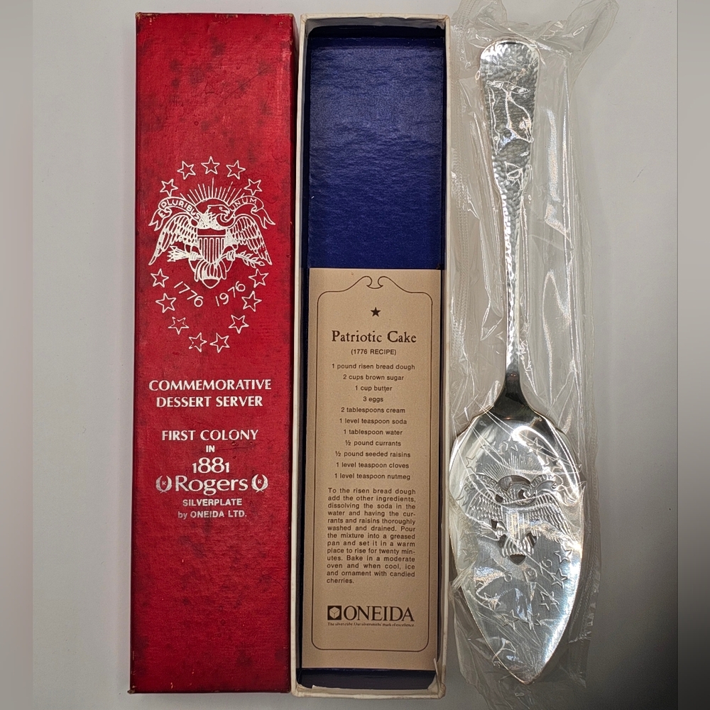 Oneida, Rogers Silverplate Dessert Server, NIB